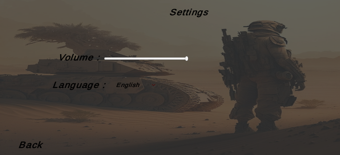 Main Menu