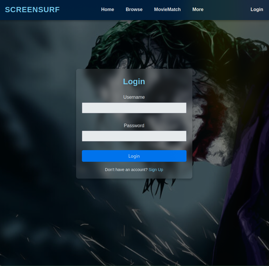 Login Page